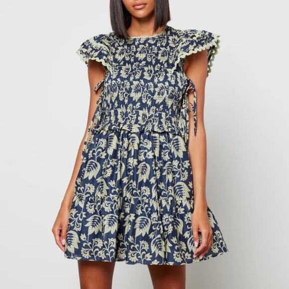 SEA New York Linda Smocked Dress - Picture 2 of 8